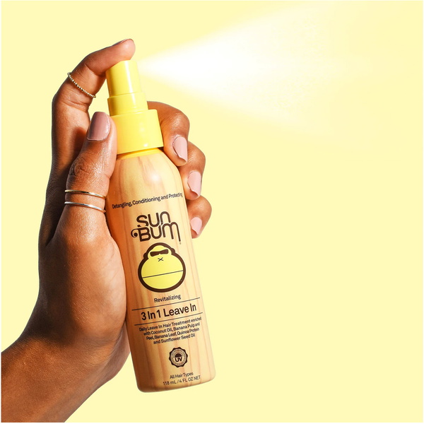 2026 Sun Bum Revitalizing 3 in 1 Leave in Hair Conditioner 118ml SB322442